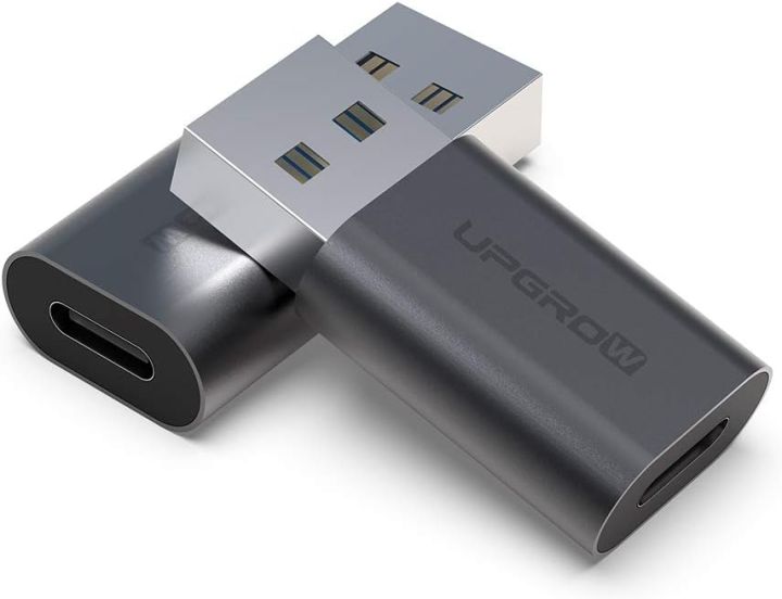 Type-C to USB Upgrow USB C Female to USB Male Adapter 2 Pack Type C to USB A Adapter for iPhone 11 12 Pro Max, Airpods iPad, Samsung Galaxy Note 10 20 S20 Plus S20+ 20+ Ultra,A71 5G,Google Pixel 4 4a 3 3A 2 XL