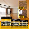 Wow Natural Wood Wax Traditional Beeswax Polish For Premium Shine & Protection for Wood & Furniture (85g). 