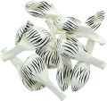 JUNGLE THEME LATEX BALLOONS PACK OF 25 ZEBRA THEME LATEX BALLOONS. 