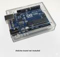 Arduino Uno R3 Enclosure ABS Transparent Case. 