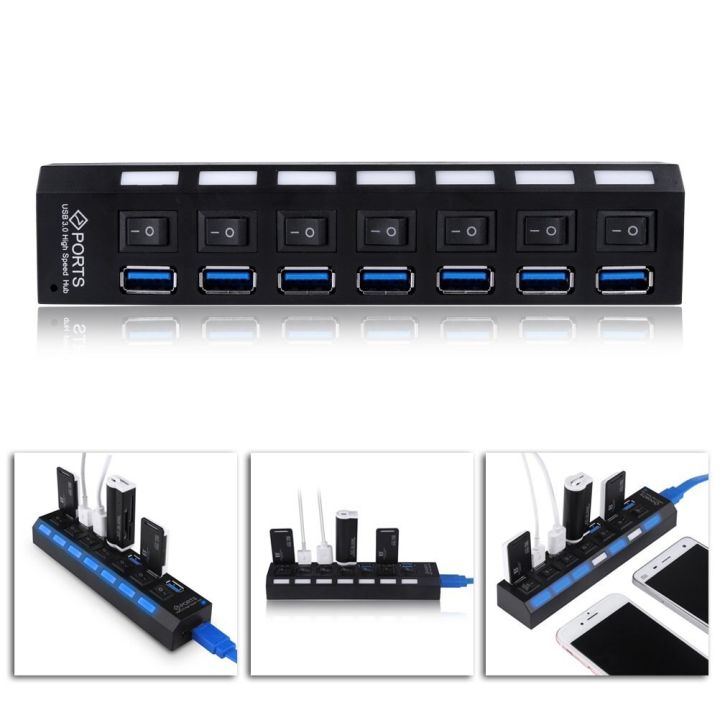 Micro%20Usb%20Hub%202.0/3.0%20Multi%20Usb%20Port%207%20Ports%20Hub%20Usb%20High%20Speed%20Hab%20With%20On/off%20Switch%20Usb%20Splitter%20For%20Pc%20Computer%20Accessories%20-%20Image%204