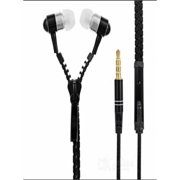 Zipper Handsfree For Smartphones - Multicoloure
