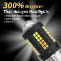 Oprah T19 White Light Yellow Low Beam High Bright Condenser Lens Motorcycle 6000K 12V P15D BA20D H4 LED Headlight Bulb for Motorcycle Ready Stoc. 