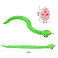 Remote Control Snake Infrared RC Animal Toys Rattlesnake With USB Cable Funny Trick Terrify Toys For Kids. 