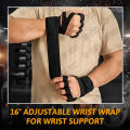 SNK Fitness GYM GLOVES Weight Lifting Gloves Fitness Gloves With Wrist Support, Gym Workout,Weightlifting & Fitness-Leather Padding. 