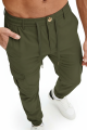 London Bridge - Cargo Woven stretch SpandexDry Pants For Men - Olive. 