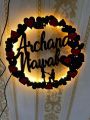 Heart design Wooden customized name wall Decor |Couple names wooden wall art |Customized Wooden Name Sign -Wall Art for Any Occasion wooden wall art laser cut, Wall Hanging - Home Decor - Big size wooden name wall decor. 