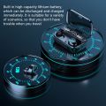 Original DAMIX M10 AirPods TWS Wireless Earbuds Bluetooth 5.3 with 9D HiFi Sound, Waterproof, Touch Control, 3500mAh Charging Case | Wireless Headphones for Gaming, Music & Calls – M10 Wireless Headphones, Hands-Free Earbuds Compatible with Android & iOS. 