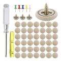 60PCS Car Roof Canopy Repair Rivet Kit Car Roof Clip Retainer Car Roof Clip Repair Kit for Car Roof Ceiling Clip Beige. 