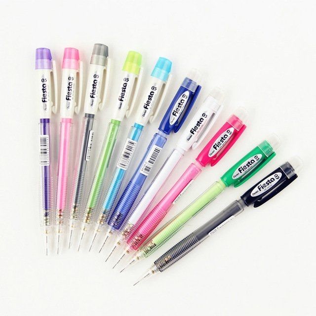 Pentel Fiesta AX105 - 0.5 mm Mechanical Pencil - Clutch Pencil  - Made in TAIWAN
