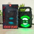 KTS 1057 Portable Bluetooth Speaker RGB Lighting Portable Wireless Speaker for Mobile Rechargeable Speaker with FM Radio USB SD Memory Card Mp3 Player Supported. 