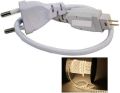 LED Flexible Rope Light 2 Pin EU Plug 6mm Connector Adapter. 