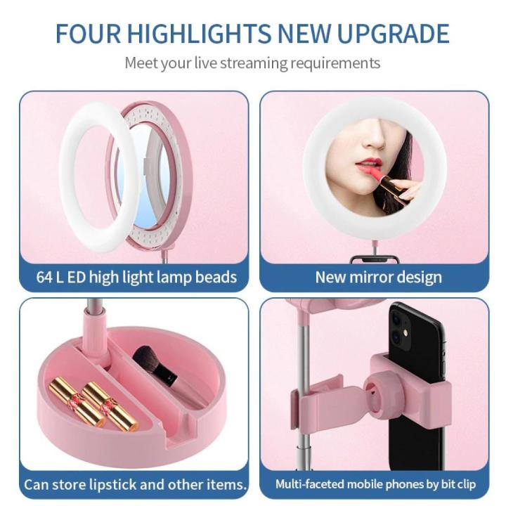New%20Arrival%20Folding%20LED%20Ring%20Light%20Tricolor%20Fill%20Light%20For%20Selfie%20Makeup%20Photography%20Video%20Live%20Stream%20Lamp%20Stand%20Mobile%20TikTok%20Phone%20Stand%20-%20Image%206