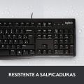 Logitech K120 Ergonomic Desktop USB Wired Keyboard. 