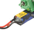 RC Gear Box Assembly, Transmission Case Gear Box Sealed Accuracy Machined with 66T Motor for 1/24 RC Car. 