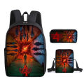 2022 New Stranger Things 4 School Bag Backpack Set for Elementary School Students Stranger Things 4. 