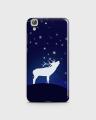 Huawei Honor Holly 3 Cover 3d Hard case  White Deer Print - 1cover2482. 