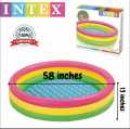 INTEX - Sunset Glow Baby Pool For Kids Inflatable Kids Bath Tub For Children - Swimming pool, Baby bath tub. 