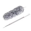 Microfiber Feather Fan Cleaner Duster|Bendable extendable Ceiling Fan Brush with 30-100inches Extension Pole|Washable Duster to Remove dust in Ceiling Fan Window Blinds Furniture. 