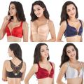 Butterfly Style Bra For Women's Front Open Light Padded Bras For Bridals Push Up Style Front Open Bra For Girls And Women. 