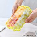 37 Grid Silicone Honeycomb Ice Cube Tray. 