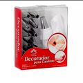 12 Small Nozzle Reusable Cake Decorator Bag. 