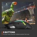 SteelSeries Rival 5 Gaming Mouse - PrismSync RGB Lighting - FPS, MOBA, MMO, Battle Royale - Black - 62551. 
