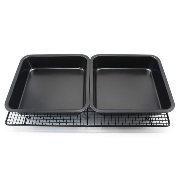 9x9%20Inch%20Non-Stick%20Square%20Loaf%20Pan,%20Cake%20Pan,%20Nonstick%20Bakeware%20High-Grade%20Carbon%20Steel%20Toast%20Mold%20Baking%20Tray%20for%20Cakes,%20Bread,%20Pizza%20Brownies%20and%20Bread%20Mold%20-%20Hard%20Metal%20-%201Pcs%20-%20Image%204