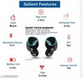 FLICK M10 Air buds Wireless Bluetooth EarBuds Stereo Earphones with Power bank Bluetooth Ear phone Ear Buds Airdots Premium Quality For All Smart Phones. 