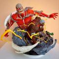 Attack on Titans Action Figure Statue Customized Hand Painted Anime. 