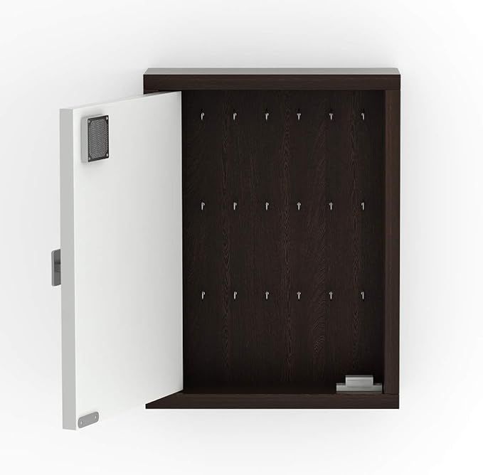 Wood%20Wall%20Mount%20Key%20Holder%20Key%20Box%20Cabinet,%20Key%20Holder%20with%20Locker%20Upto%2018%20Keys%20for%20Living%20Room%20Home%20Furniture%20(Wenge%20&%20White)%20-%20Image%204
