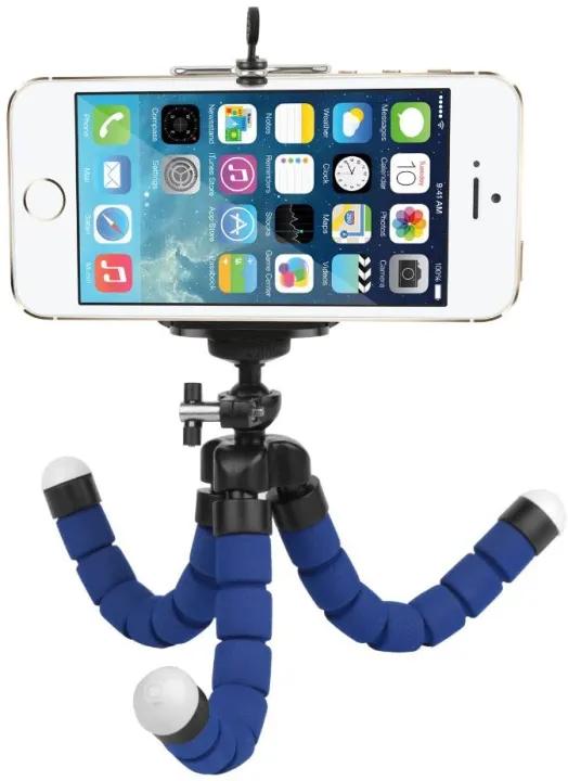 Gorilla%20Pod%20Flexible%20Tripod%20Stand%20Mini%20Octopus%20Tripod%20(8.55%20Inches)%20Tripod%20With%20Mobile%20Holder%20For%20Mobile%20Phone%20DSLR%20Gopro%20Digital%20Camera%20-%20Image%204