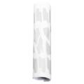 8"x 23" Car Vinyl Hood Body Side Tire Tread Decal Sticker Graphic Truck SUV Auto White NEW. 