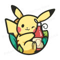 Pokemon Game Pikachu Japan Patches DIY T-Shirt Cartoon Clothes for Boy Girl Stickers Clothing Decor Patch Washable Applique Gift. 