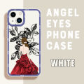 DEL for iPhone 13 Back Cover Beautiful Girl Party Dress Phone Case Soft Rubber Camera Protection Design Mobile Cover. 