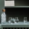 IKEA Carafe with Stopper Glass Carafe with Stopper Glass Carafe with Cork Lid. 