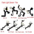 Proximity Distance Ambient Flash Light Sensor LED Flex Cable For iPhone 13 12 Pro Max 12 mini Replacement Repair Parts. 