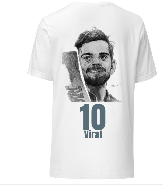 Virat Sportswear Virat T Shirt Pattern MPL SPORTS Men Blue Team