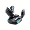Wireless 5.3TWS Audio Earphones, IPX5 Waterproof Lifestyle, Scissor Door Charging Compartment, LED Power Display, Dual Mode Switching Of Game Music, Intelligent Fingerprint Touch Control, RGB Breathing Light, In Ear Earplugs To Prevent Detachment And Pain. 