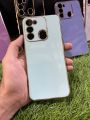 Tecno Spark 8c Back Cover Luxury 6D Plating Soft Case Camera Lens Protection Square Frame Silicone Glossy Shockproof Mobile Phone Cases- Tecno Spark 8c Girls & Boys Back Cover. 