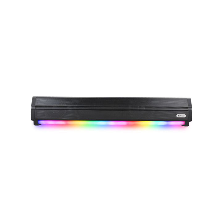 Kisonli Led-802 Rgb Wireless Bt 5.3 Modern Retro Design Soundbar | Daraz.pk