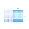 (Pack of 10 sheets) Kindmax Healthcare Spiral Cross Kinesiology Tape Physical Therapy Cross Tape for Pain Relief. 