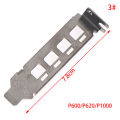 Graphics Card Baffle Bracket for NVIDIA Quadro K1200 NVS510 P400 P600 P620 P1000 Eatop. 