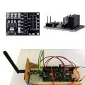 2Pcs NRF24L01+PA+LNA RF Transceiver Module with SMA Antenna 2.4 GHz 1100M + NRF24L01 Wireless Module for. 