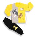 Baby Boy 2 Piece Tom & Jerry Outfits For Baby Boy Bodysuit. 