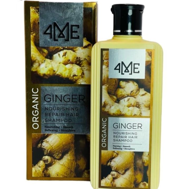 4ME Organic Ginger Nourishing Repair Hair Shampoo *Nourishing*Smooth *Softening *Straighten
