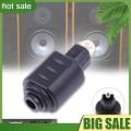 Toslink Plug to 3.5mm Mini Digital Optical Cable Adapter Male to Female Fiber Optic Adapter Audio. 