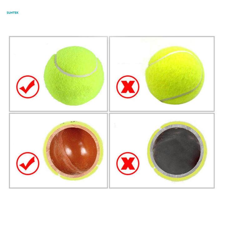 Tennis Trainer Ball with String, Tennis Training Ball with String Durable Tennis Equipment for Replacement Self Practice Wall Player