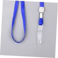 Plastic ID Card Holder with Strap pack of 2 for Men/Women | Office Card Holder with ribbon | Lanyard Card Holder with strap | Premium Quality, Waterproof & Dustproof | For Mums, Teachers, Tours, Events, Businesses, Cruises & More. 