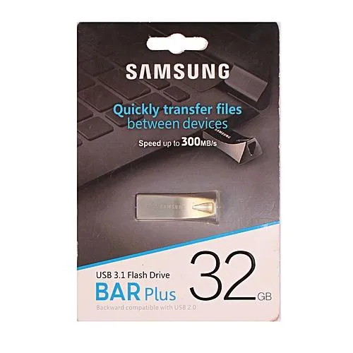 Samsung%20METAL%20BAR%20Plus%2032GB%20-%20300MB/s%20USB%203.1%20Flash%20Drive%20Silver%20-%20Image%204